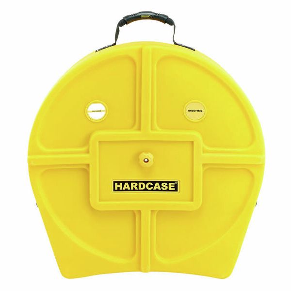 Hardcase 22" Cymbal Case Yellow