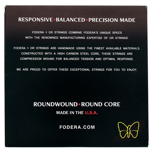 Fodera x DR 6-String Light Steel XS