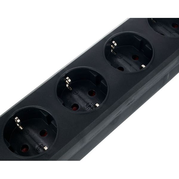 Brennenstuhl Bremounta Socket Strip 6Way BK