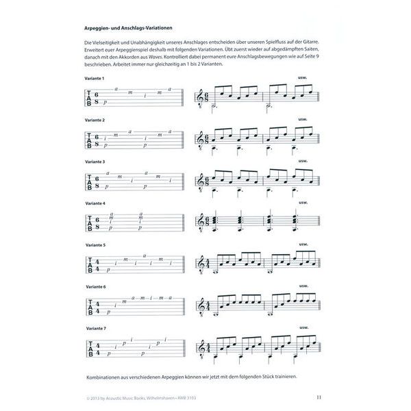 Acoustic Music Books Mein tgliches Warming -Up