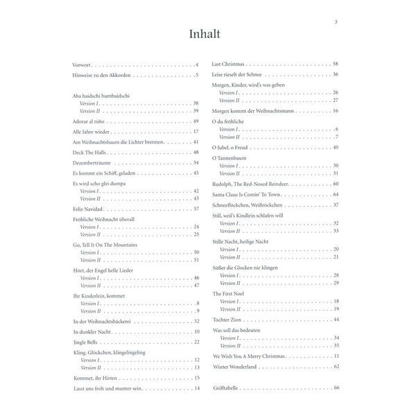 Edition Dux Weihnachten mit der Ukulele