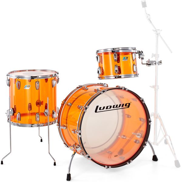 Ludwig Vistalite ProBeat Set Amber