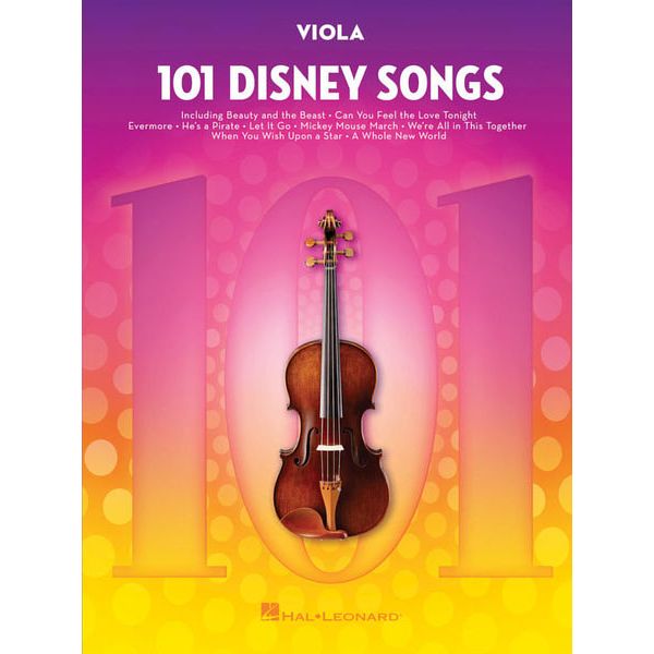 Hal Leonard 101 Disney Songs: Viola