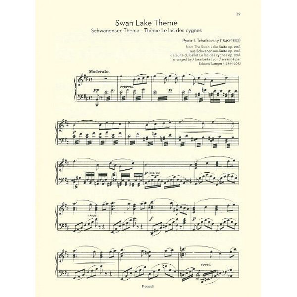 Robert Forberg Musikverlag Tschaikowsky Album für Klavier