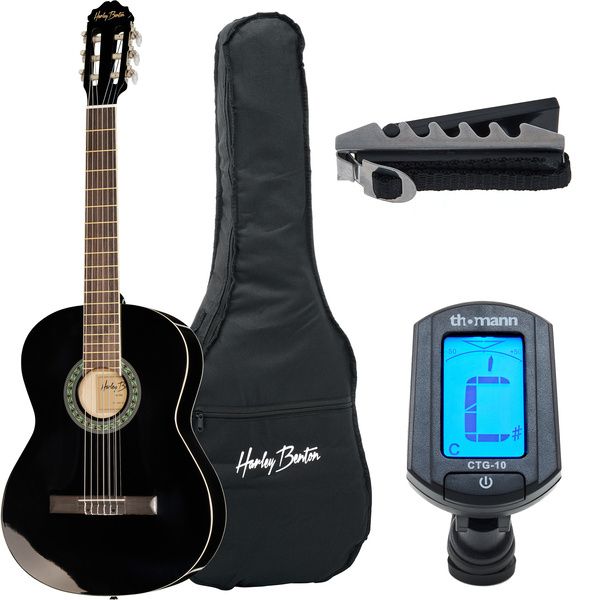 Harley Benton CG200-BK Bundle