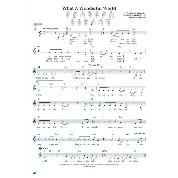 Hal Leonard The Daily Ukulele 365 Songs