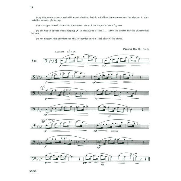 Carl Fischer Studies in Legato Trombone