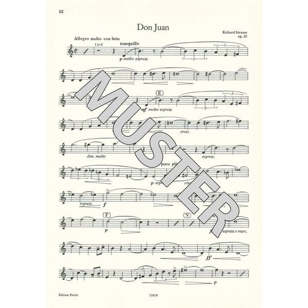 Edition Peters Orchester Probe Horn