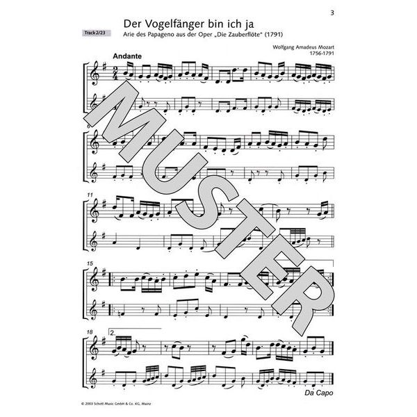 Schott Klassik-Hits für Sopranblockfl