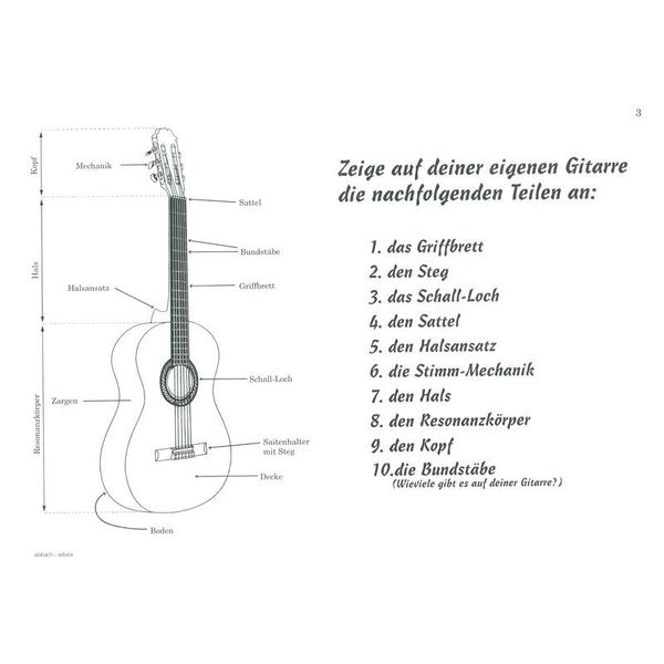 Alsbach Educa Der kleine Gitarrenstarter