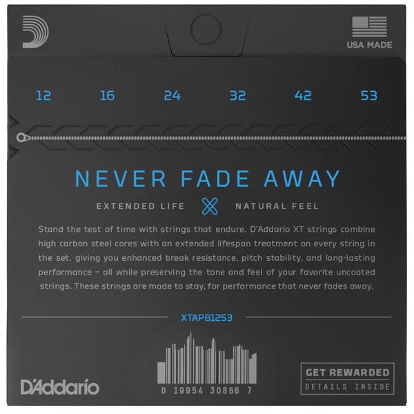 Daddario XTAPB1253 Light