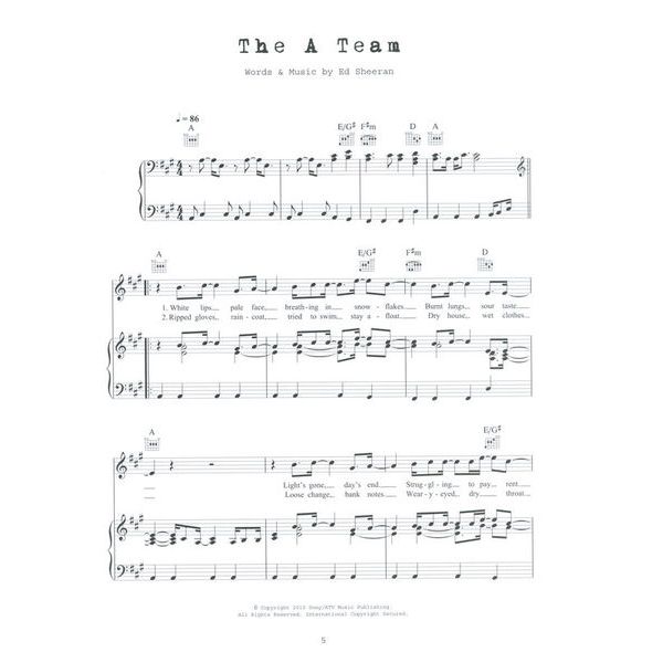 Wise Publications The Best Of Ed Sheeran