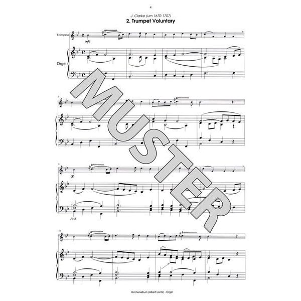 Musikverlag Rundel Kirchenalbum Trumpet Organ