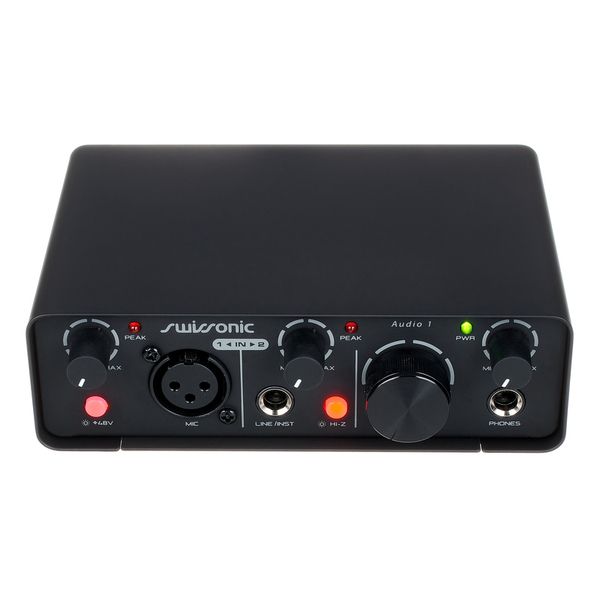 Swissonic Audio 1 Recording Bundle
