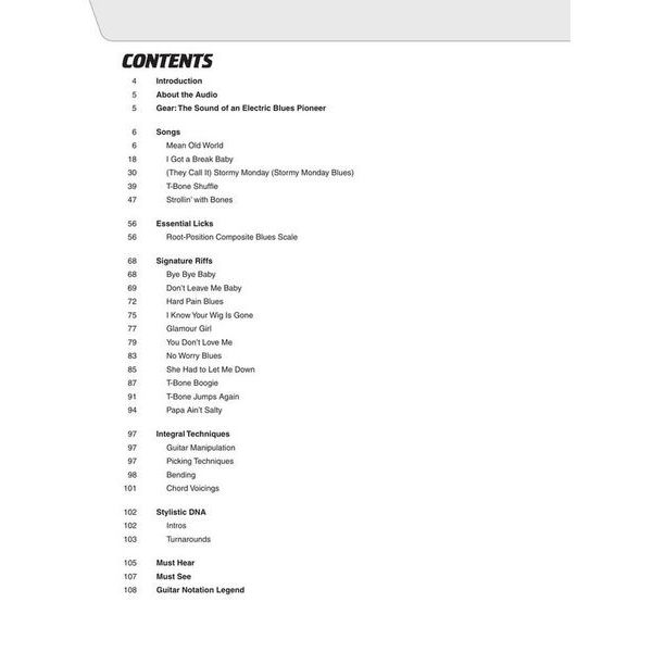 Hal Leonard Play Like T-Bone Walker