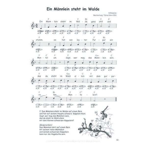 ocarinamusic Kinderlieder 10-Loch 1