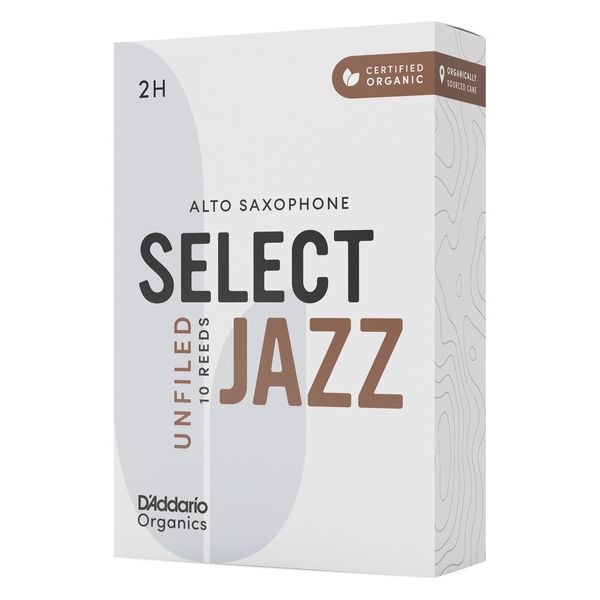 DAddario Woodwinds Organic Sel. Jazz Unf. ALT 2H