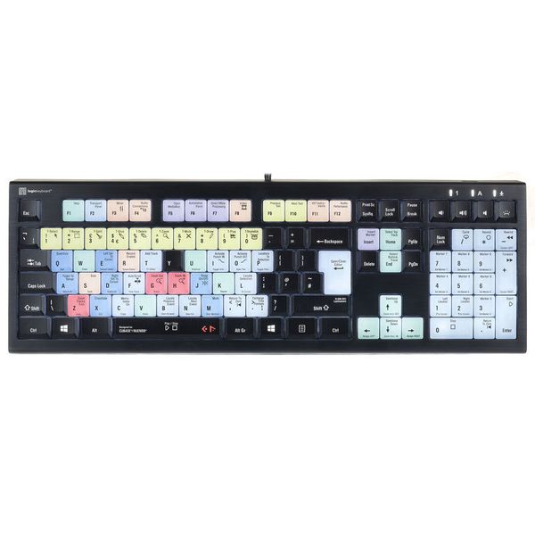 Logickeyboard Astra 2 Cubase/Nuendo PC UK