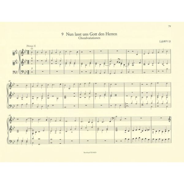 Breitkopf & Hrtel Lübeck Smtliche Orgelwerke