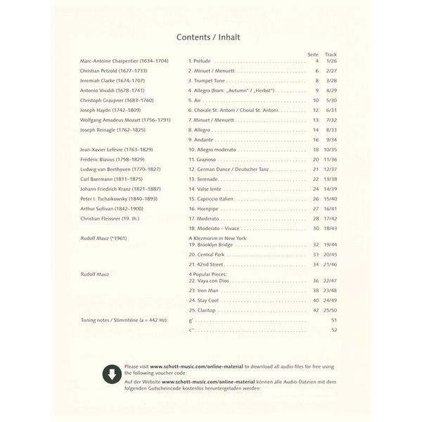 Schott Easy Concert Pieces Clarinet 1