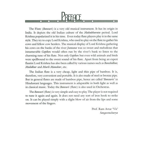 Pankaj Publications Learn to Play Flute / Bansuri