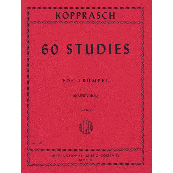 International Music Company Kopprasch 60 Studies 2 Trumpet