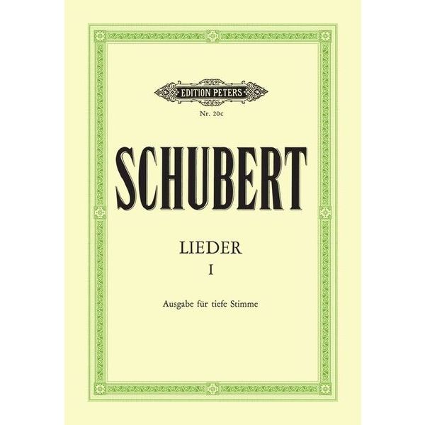 Edition Peters Schubert Lieder 1 Tief