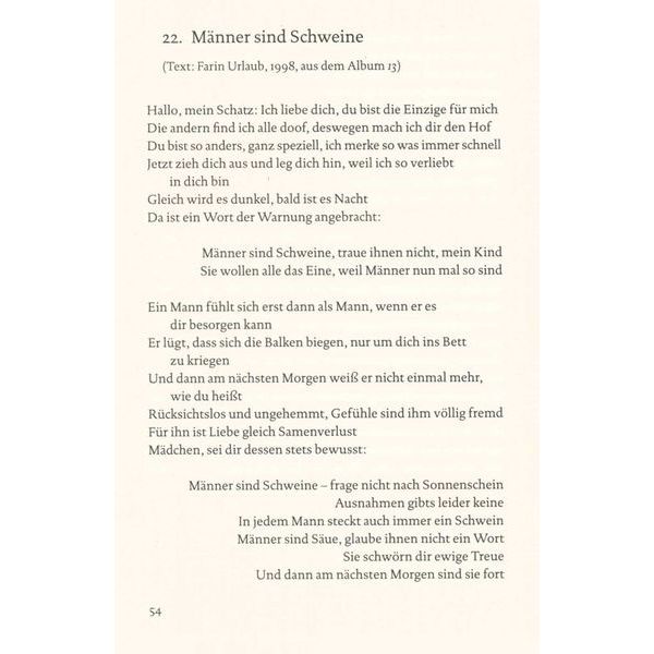 Reclam Verlag die rzte: 40 Songtexte