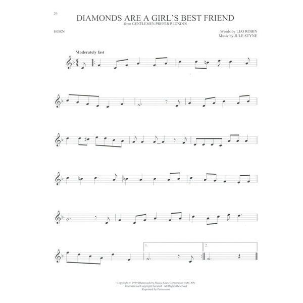 Hal Leonard 101 Movie Hits for Horn