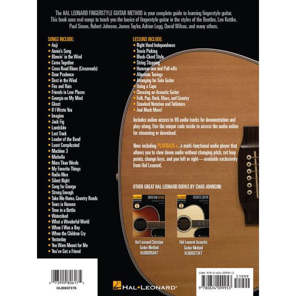 Hal Leonard Fingerstyle Guitar