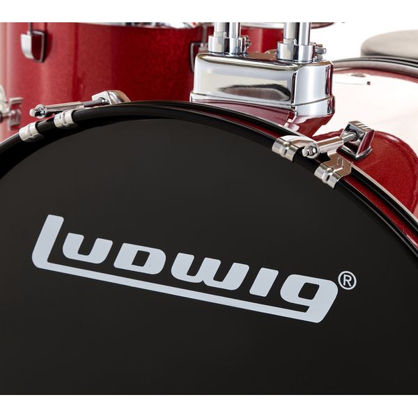 Ludwig Accent Fuse 5pc Red