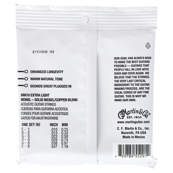 Martin Guitar Retro MM-10 Extra Light