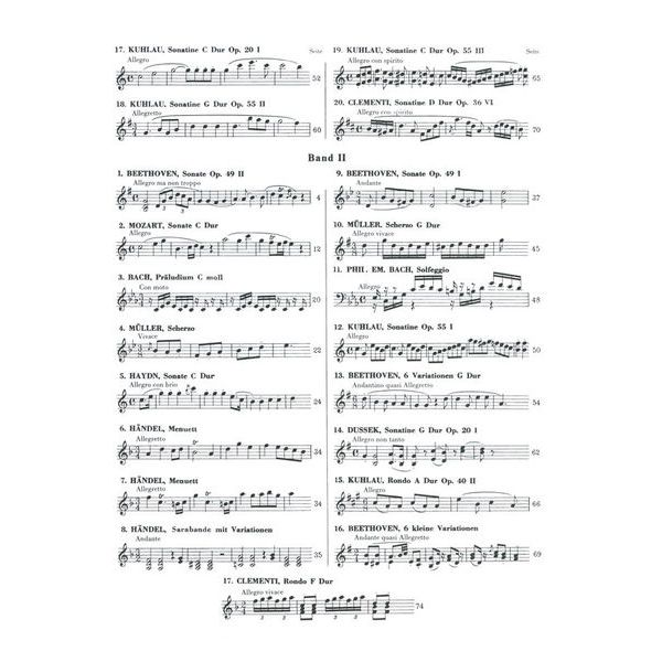 Musikverlag Richard Birnbach Sonatinen-Album 1