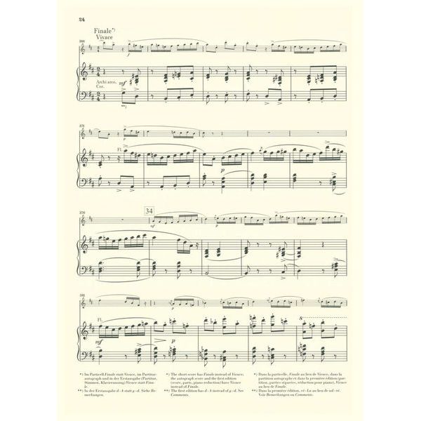 Henle Verlag Strauss Oboenkonzert D-Dur