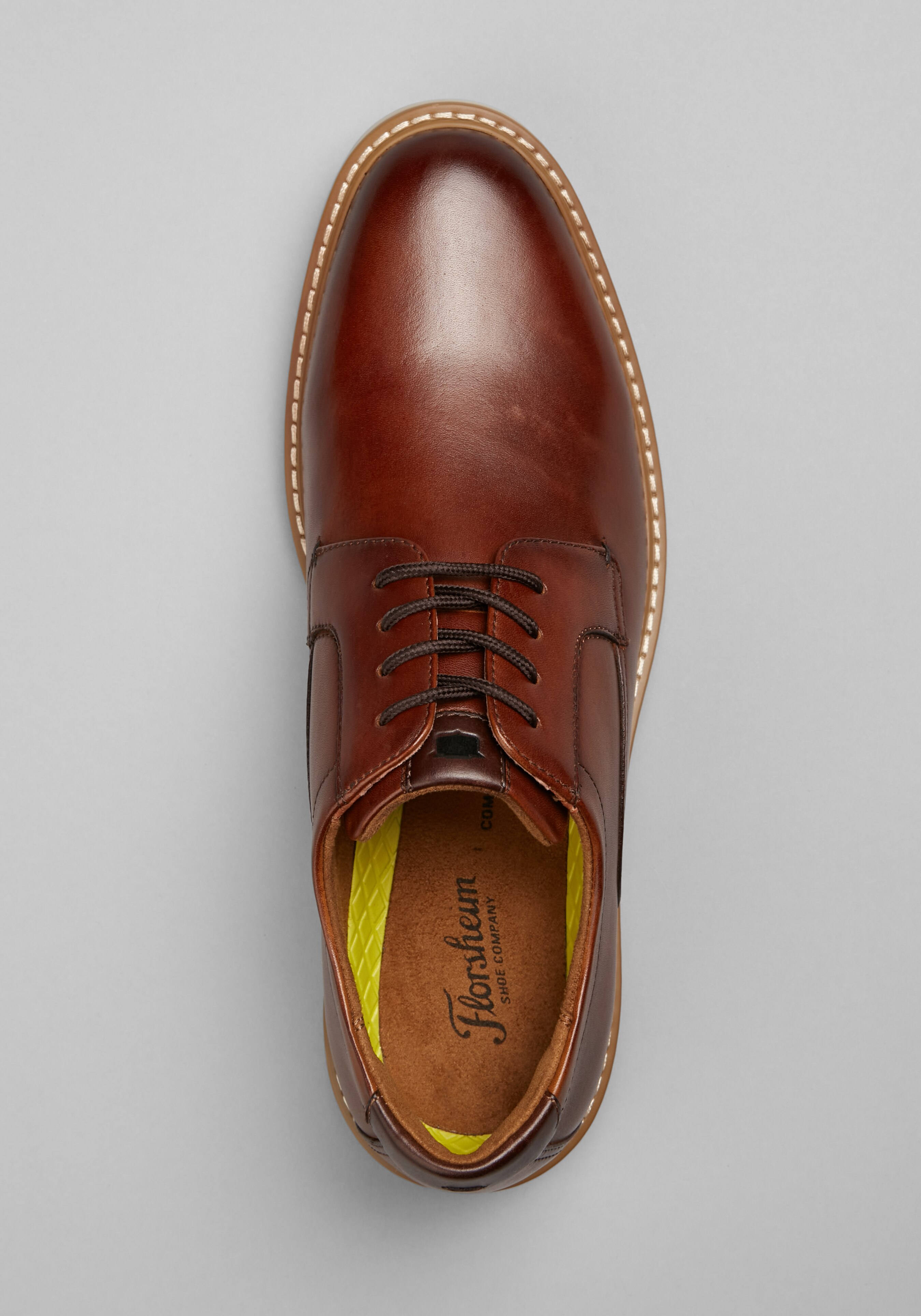Florsheim Newtown Plain Toe Lace-Up Oxfords