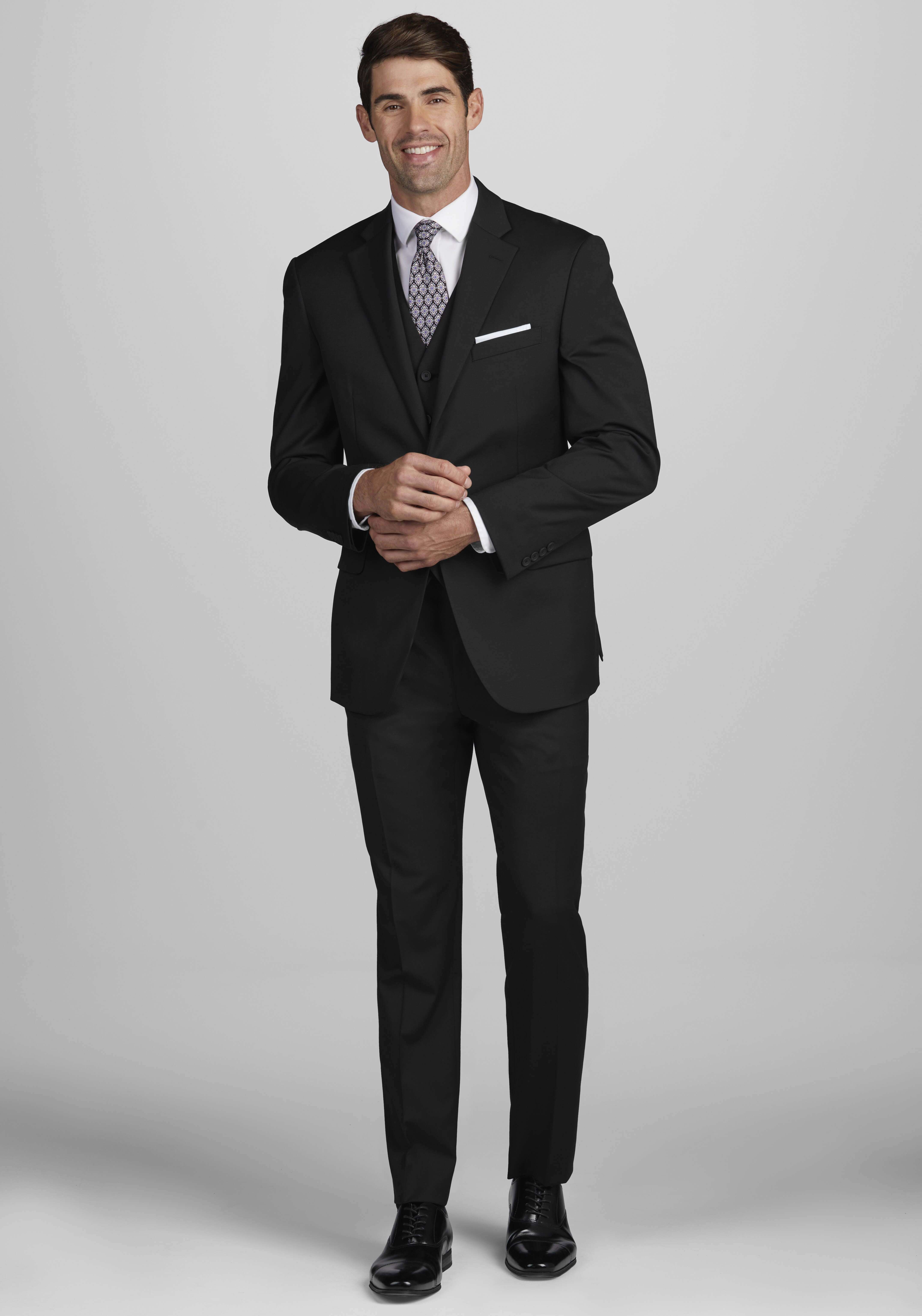 Traveler Performance Collection Tailored Fit Suit Separate Jacket - Big & Tall