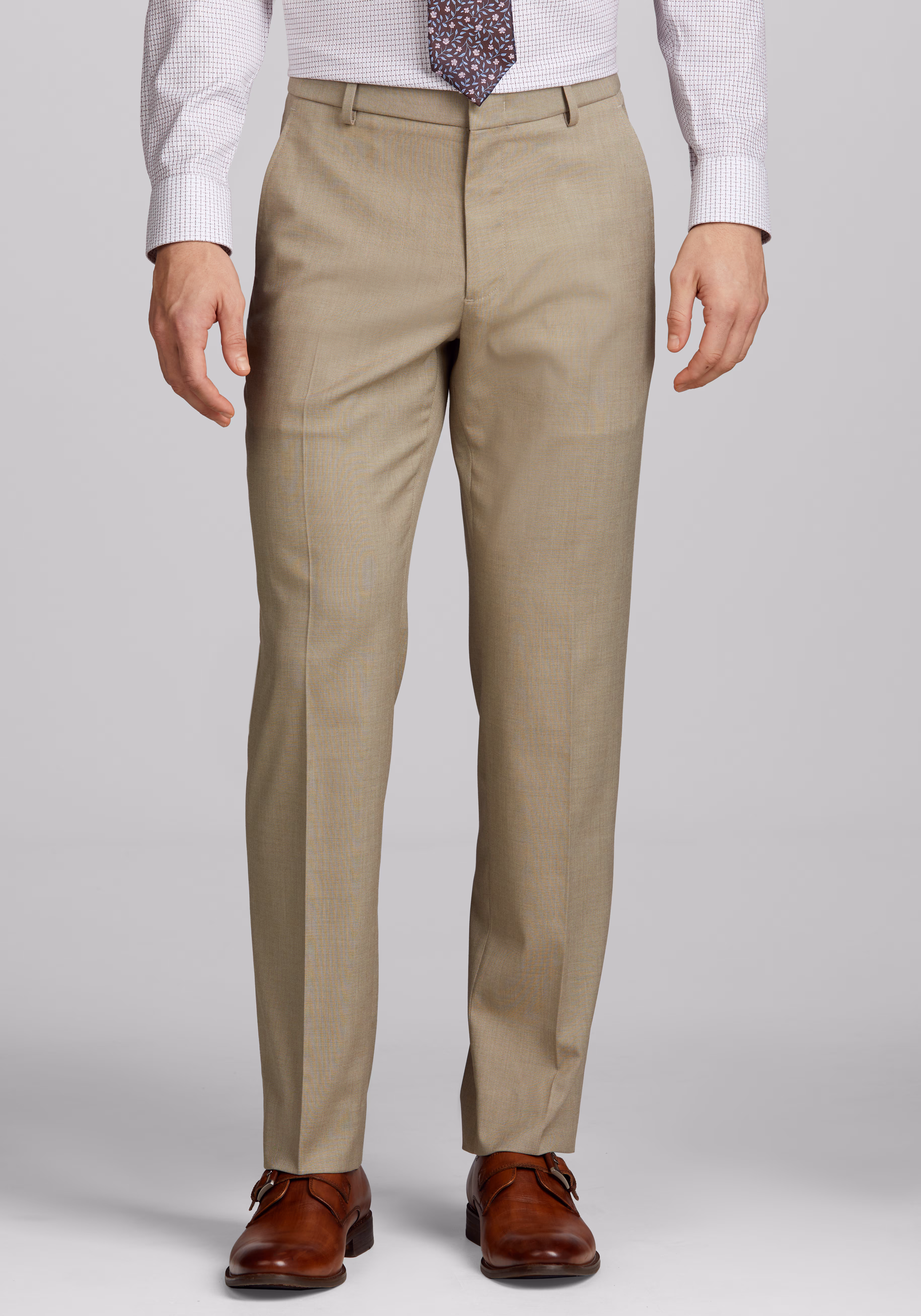 Comfort Stretch Dress Pants - Tailored Fit