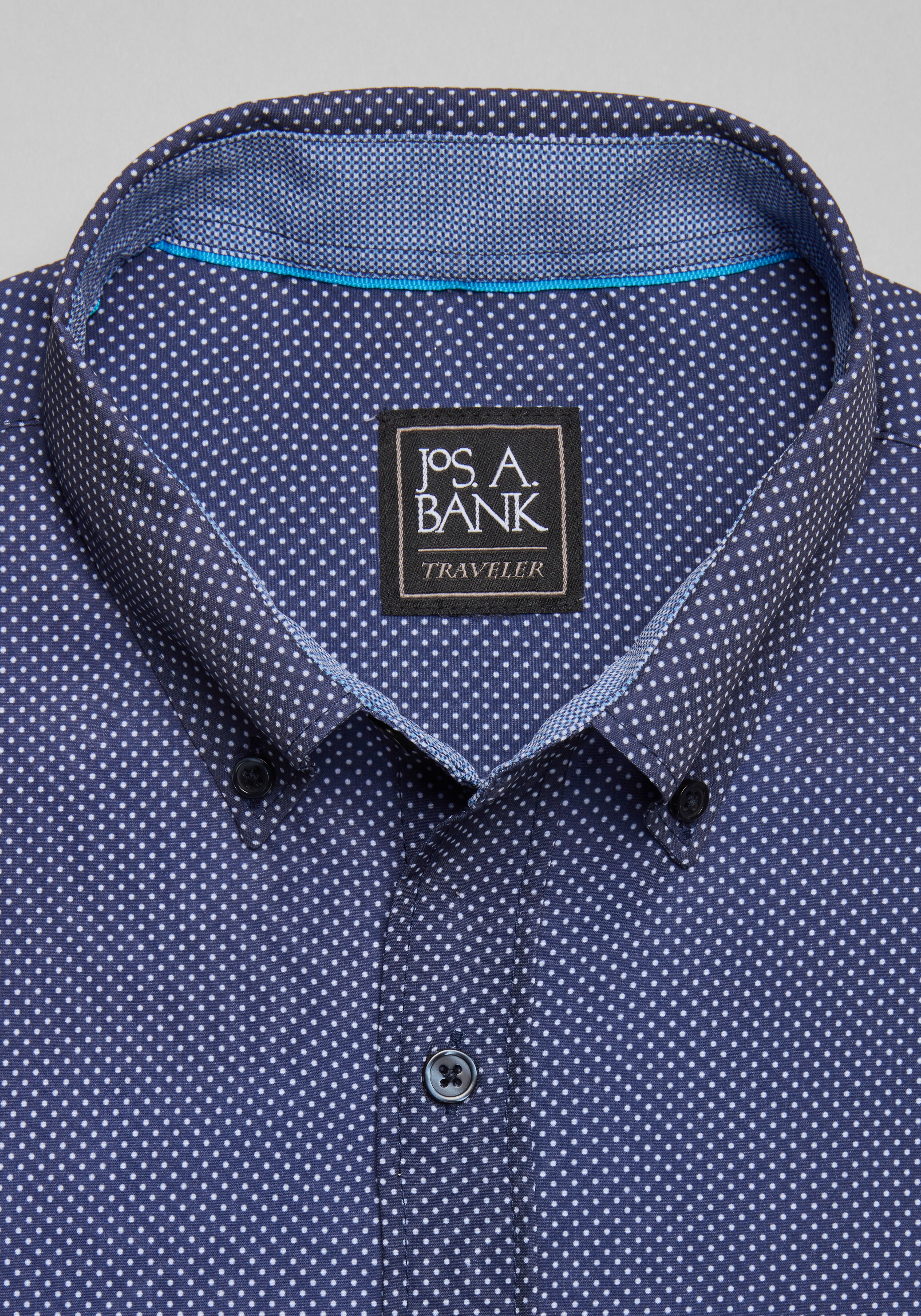 Traveler Performance Tailored Fit 4 Way Stretch Long Sleeve Sportshirt