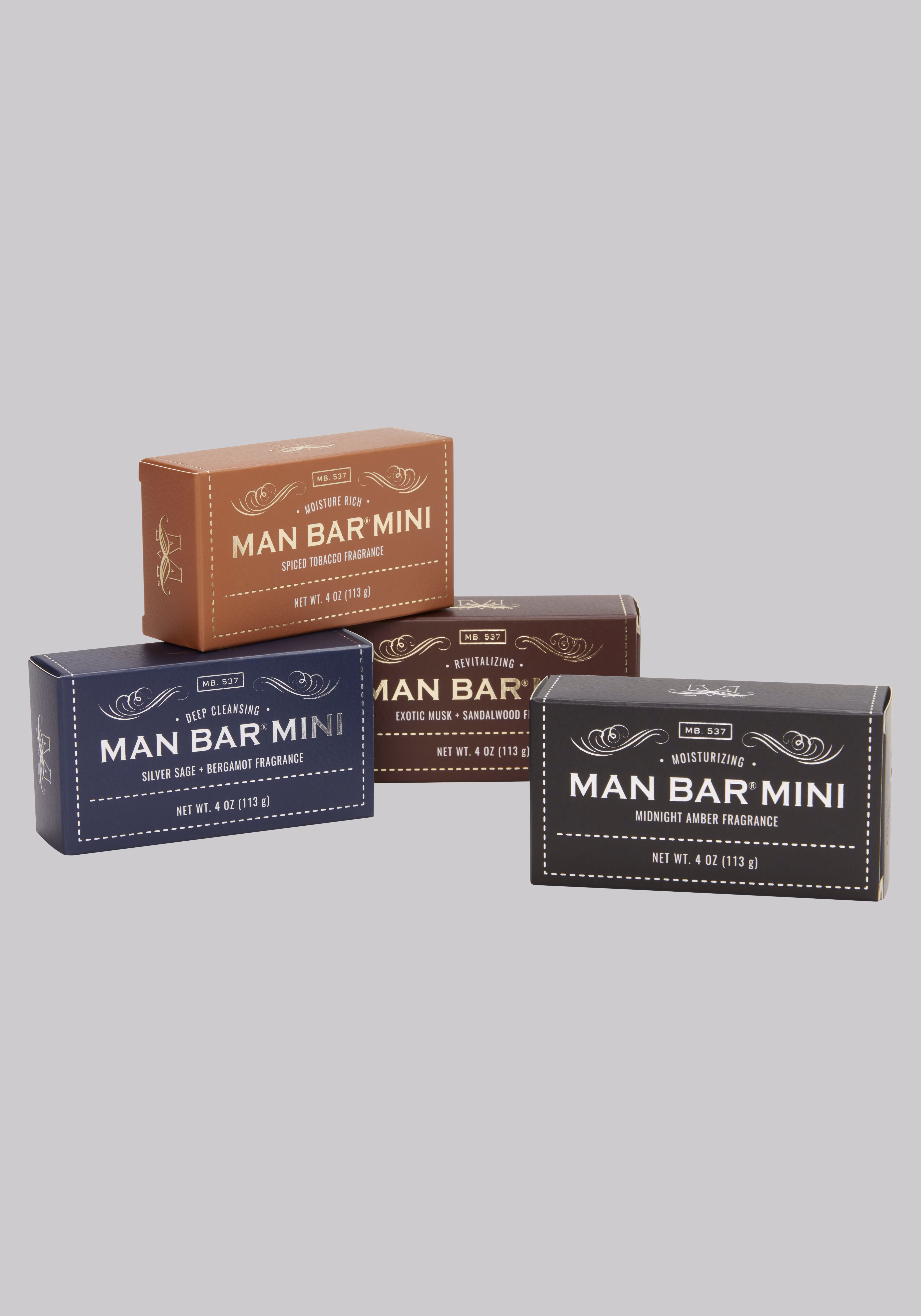 Man Bar Minis, 4-Pack