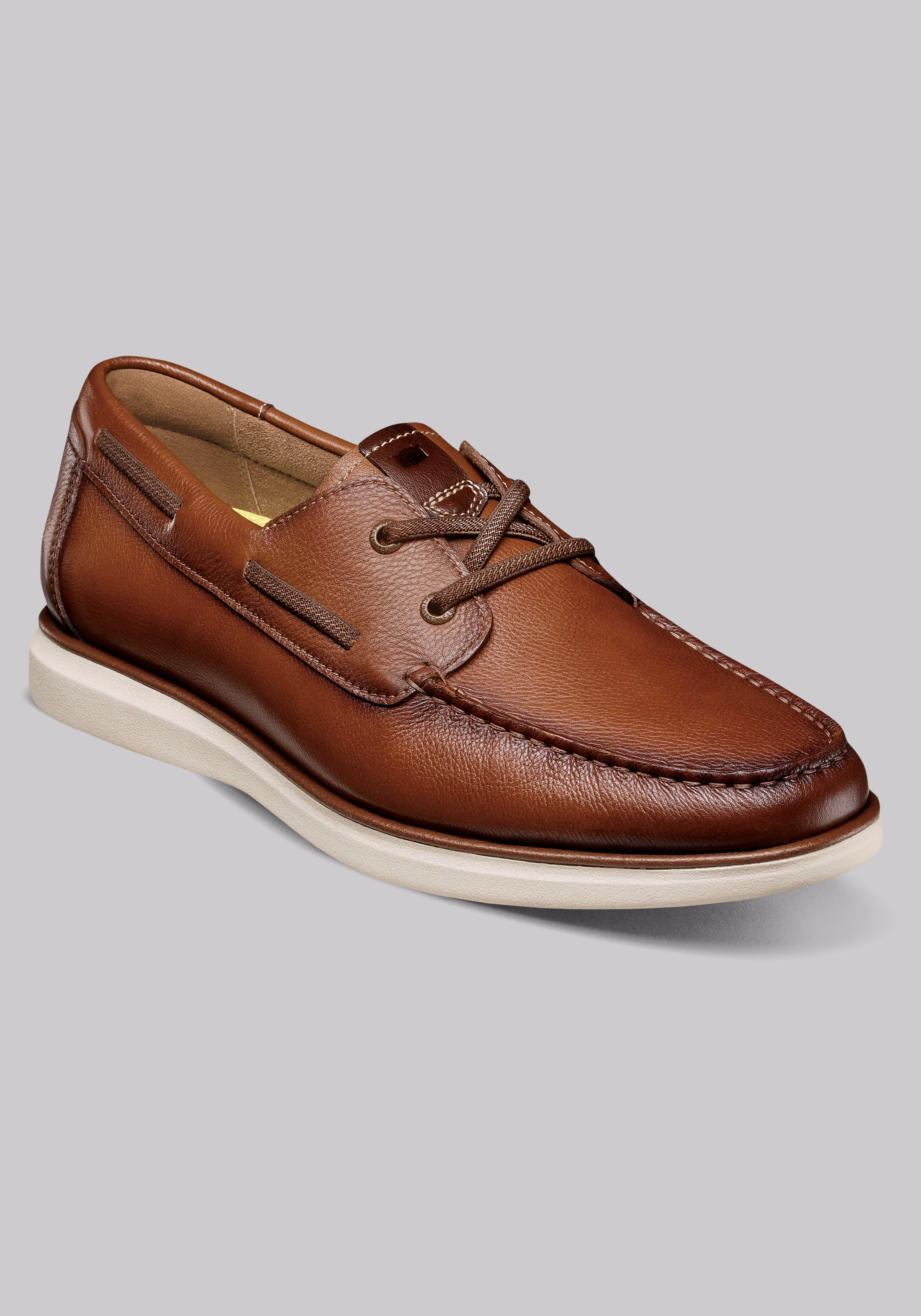 Florsheim Tropics Elastic Lace Moc Toe Boat Shoes
