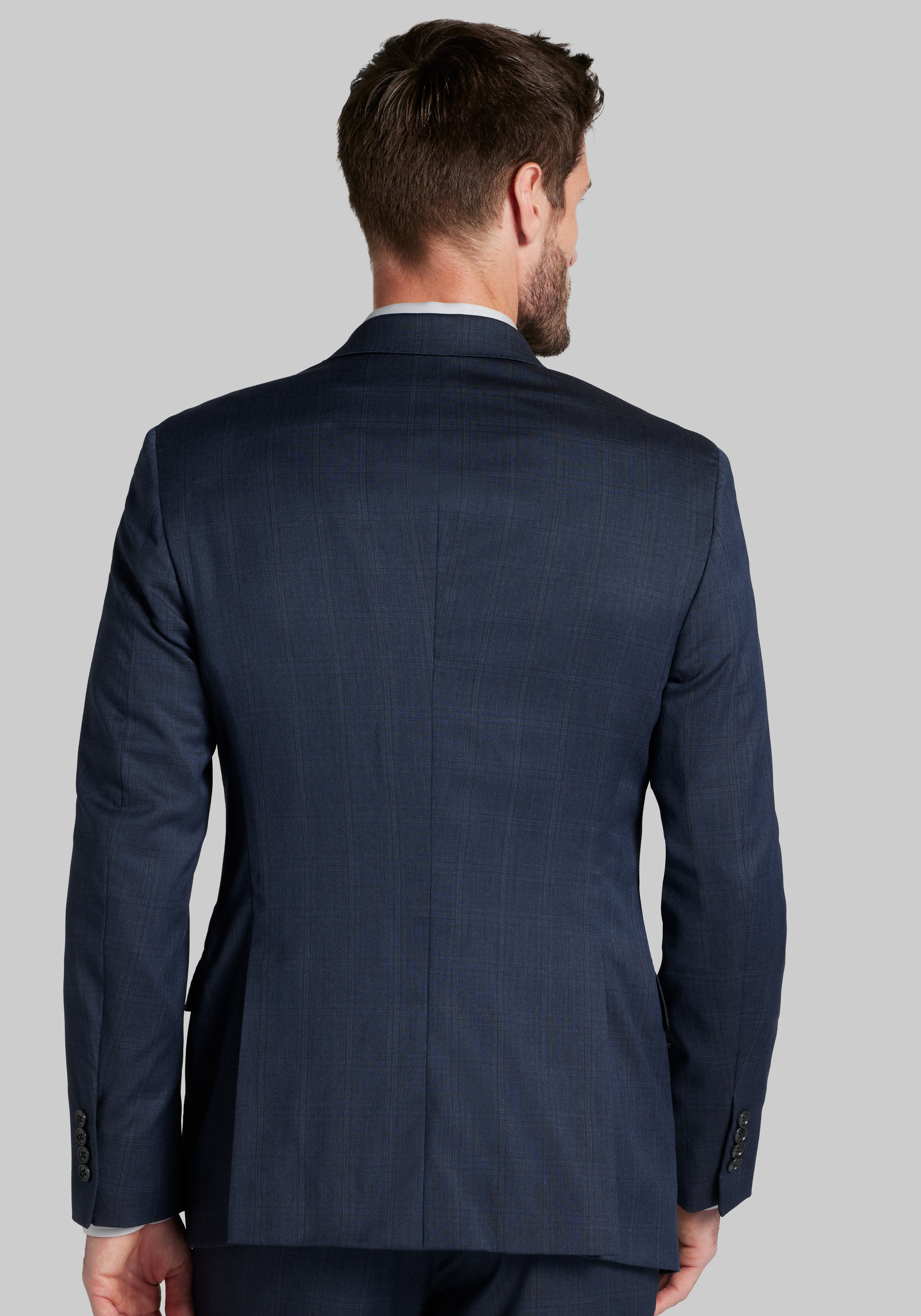 Reserve Collection Tailored Fit Stripe Suit
