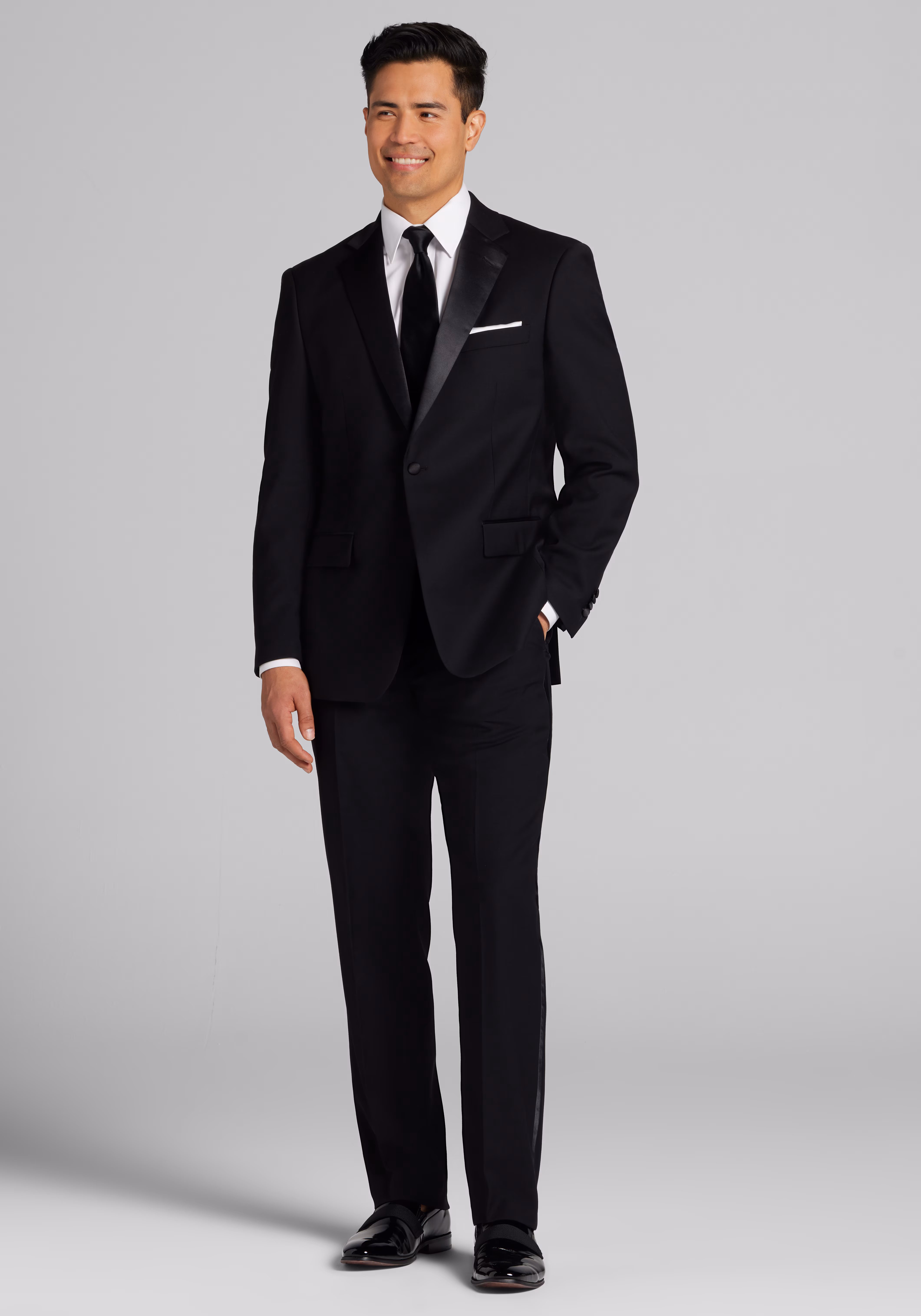 Jos. A. Bank Traditional Fit Wool Blend Tuxedo Suit