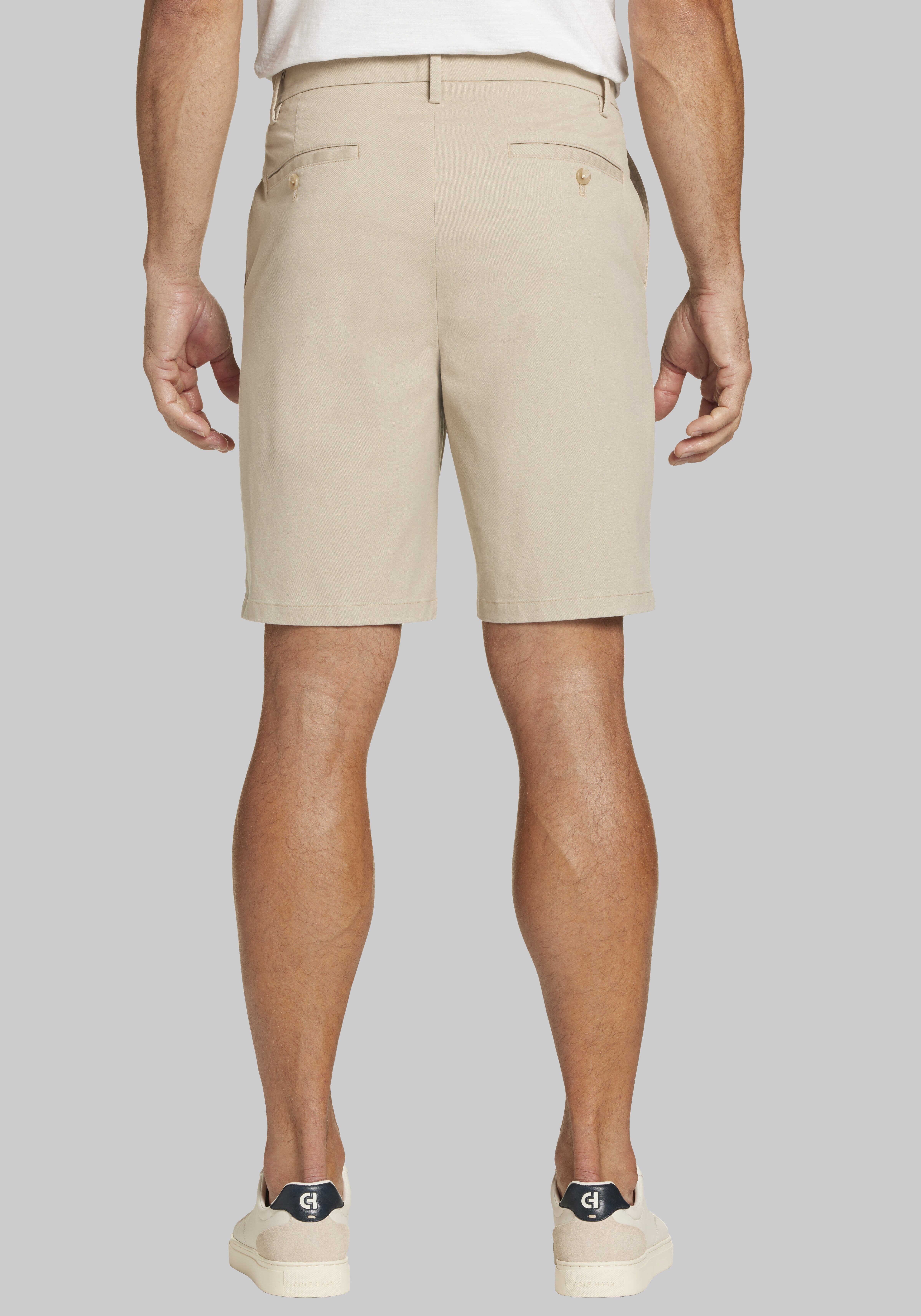 Jos. A. Bank Tailored Fit Stretch Twill Shorts - Big & Tall