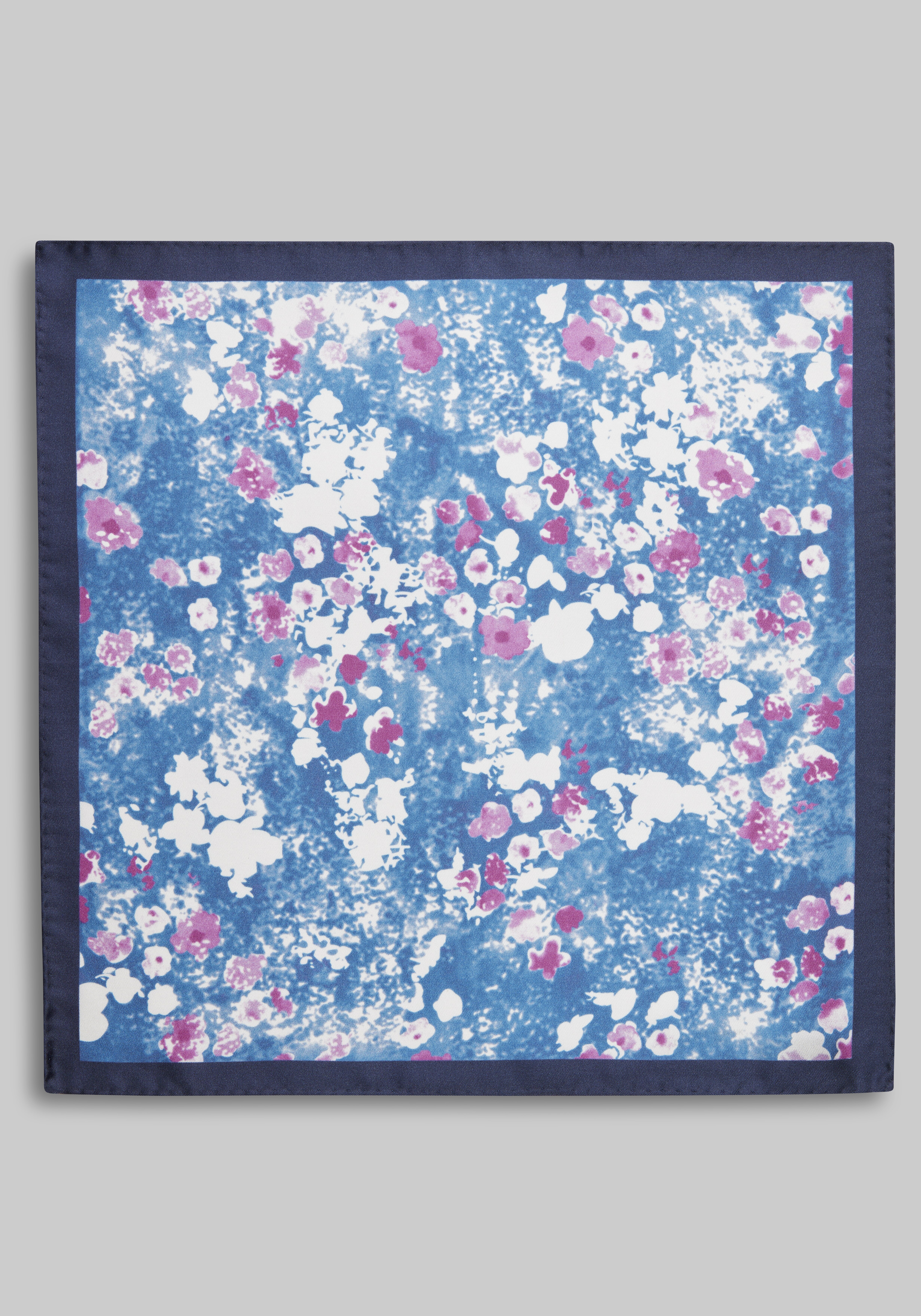 Jos. A. Bank Blurred Floral Pocket Square