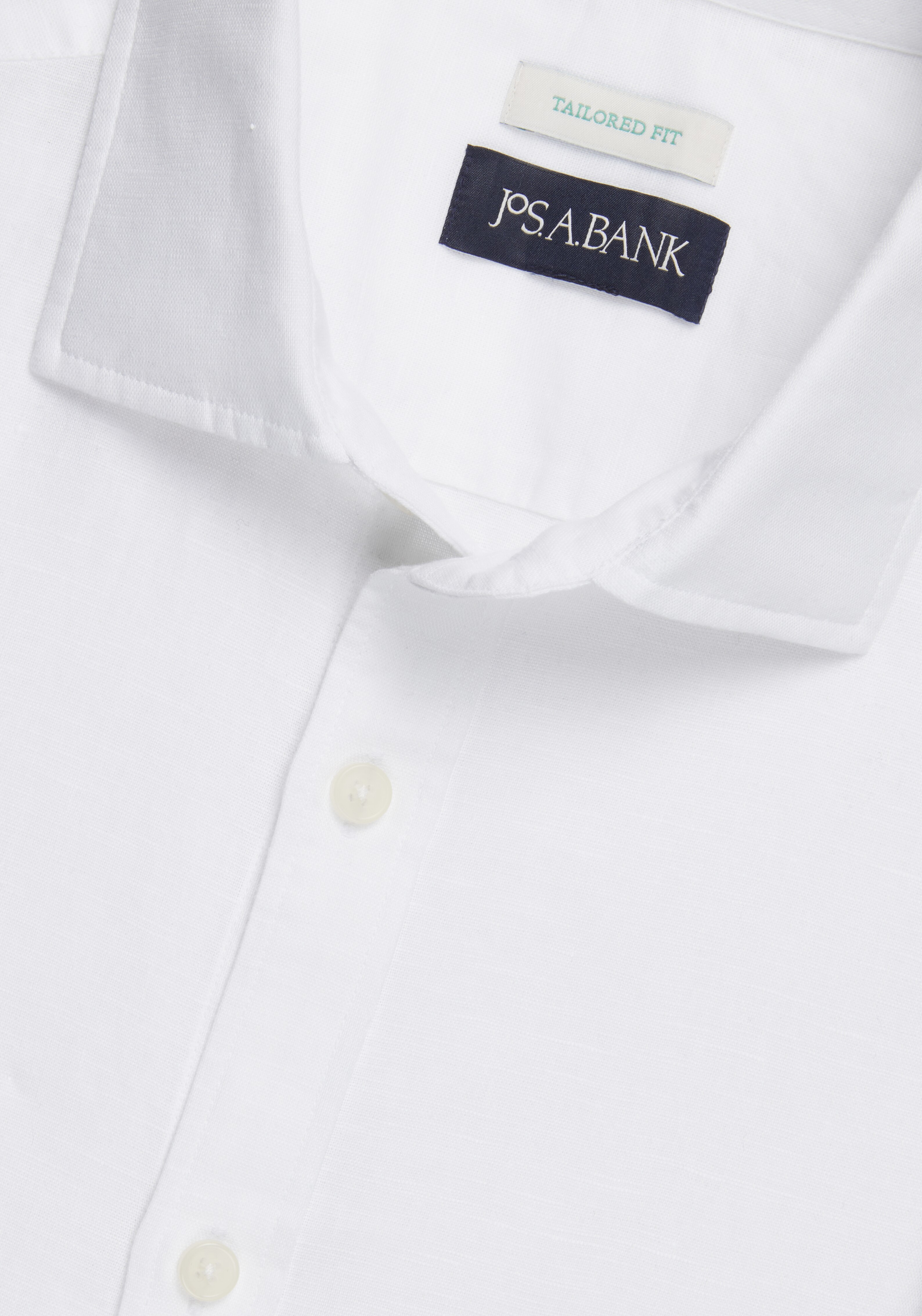 Jos. A. Bank Tailored Fit Linen Blend Shirt - Big & Tall