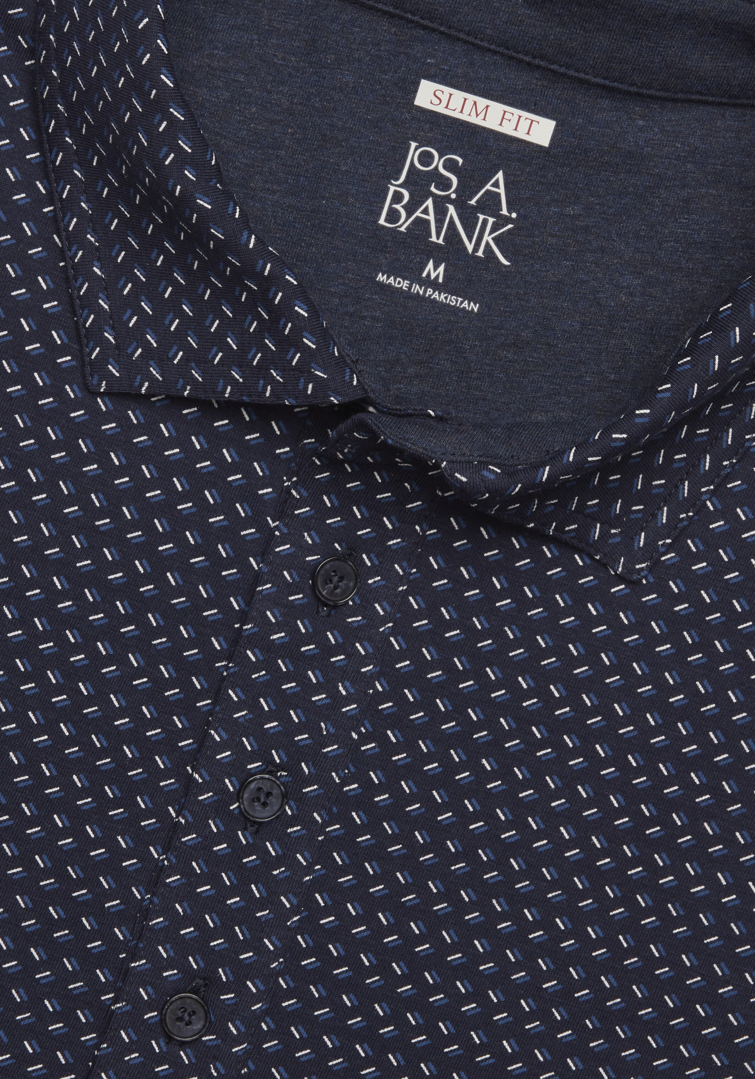 Jos. A. Bank Printed Comfort Stretch Polo