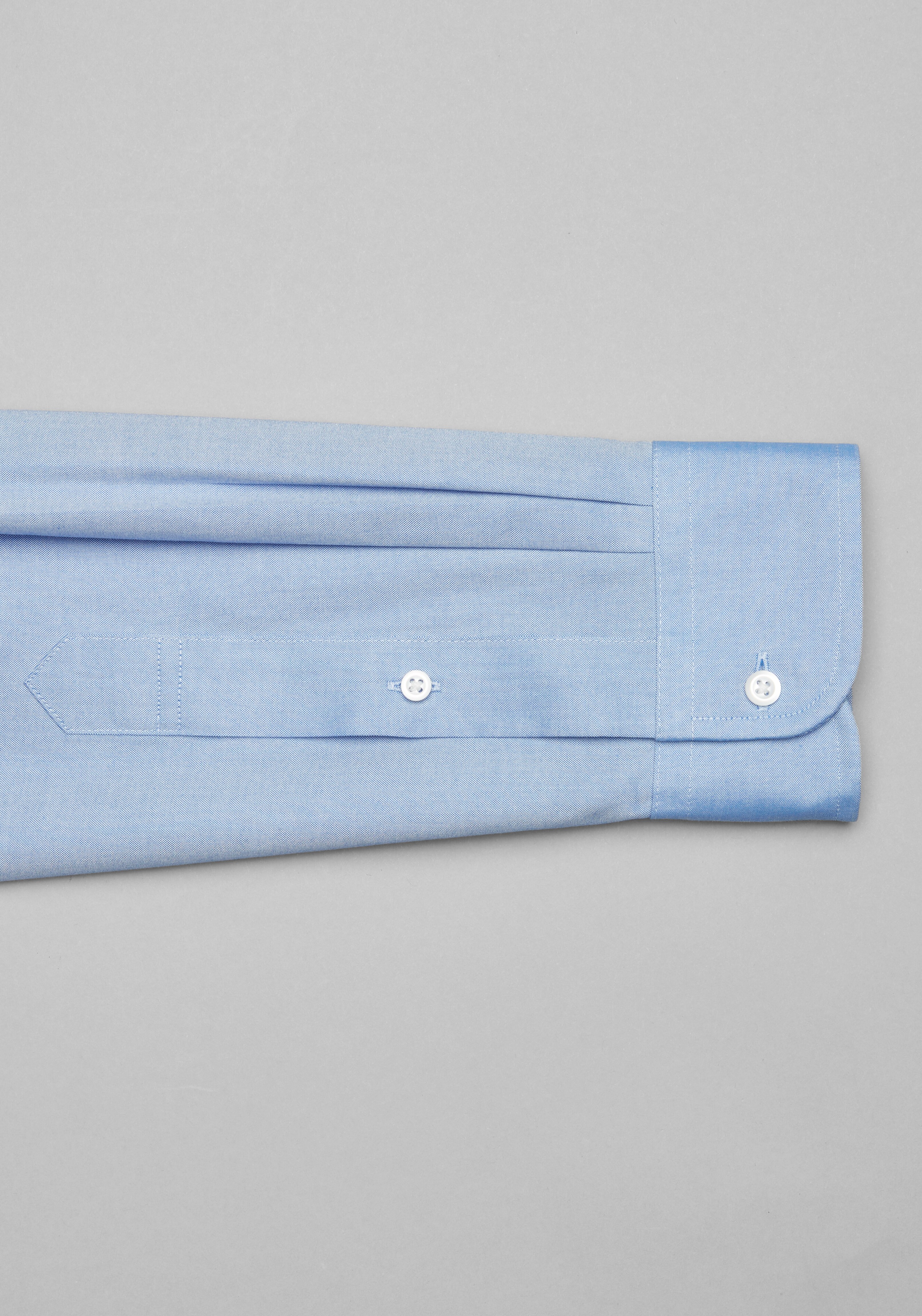 Traveler Collection Tailored Fit Button-Down Collar Solid Dress Shirt Big & Tall