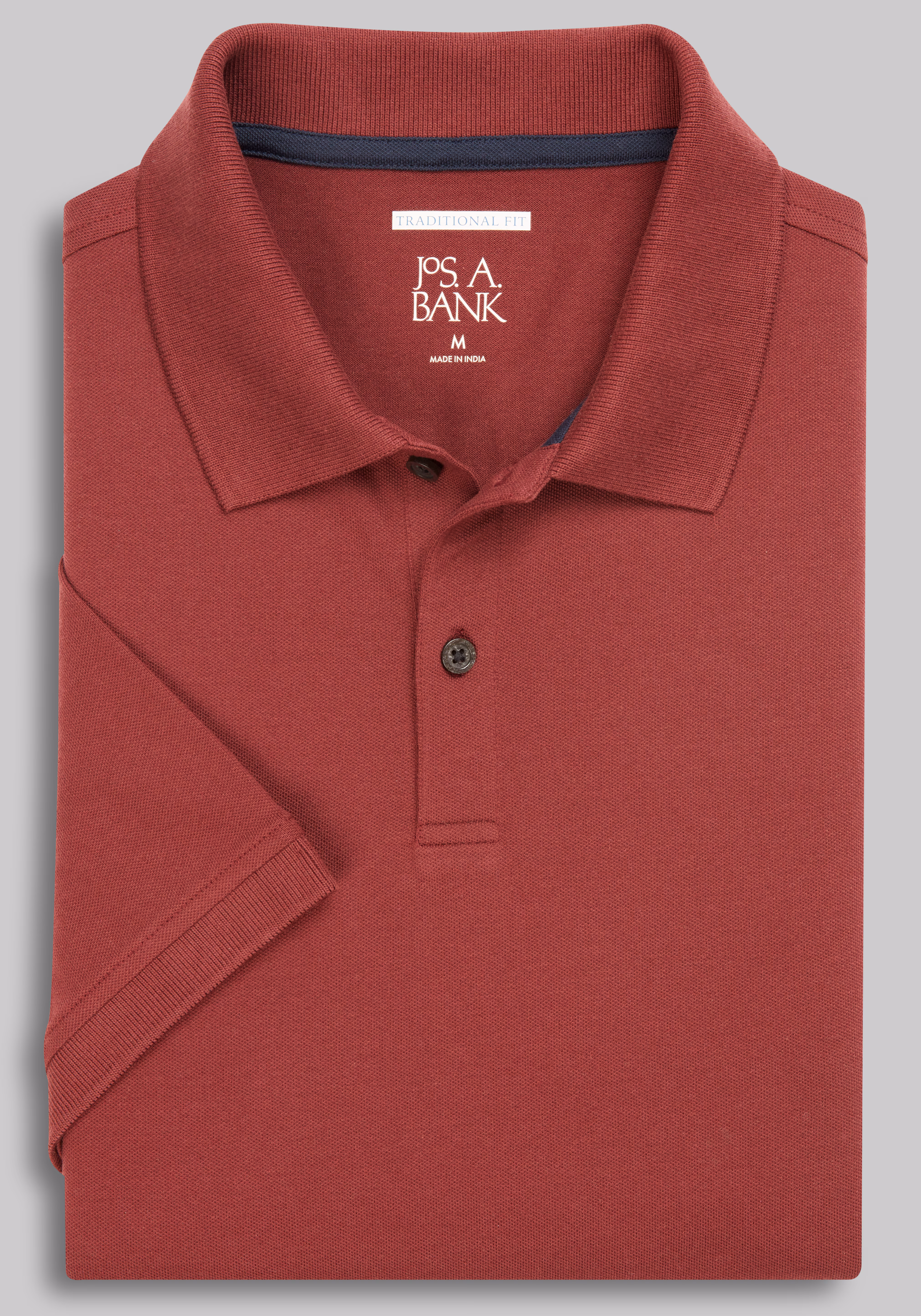 Jos. A Bank Traditional Fit Comfort Stretch Pique Polo