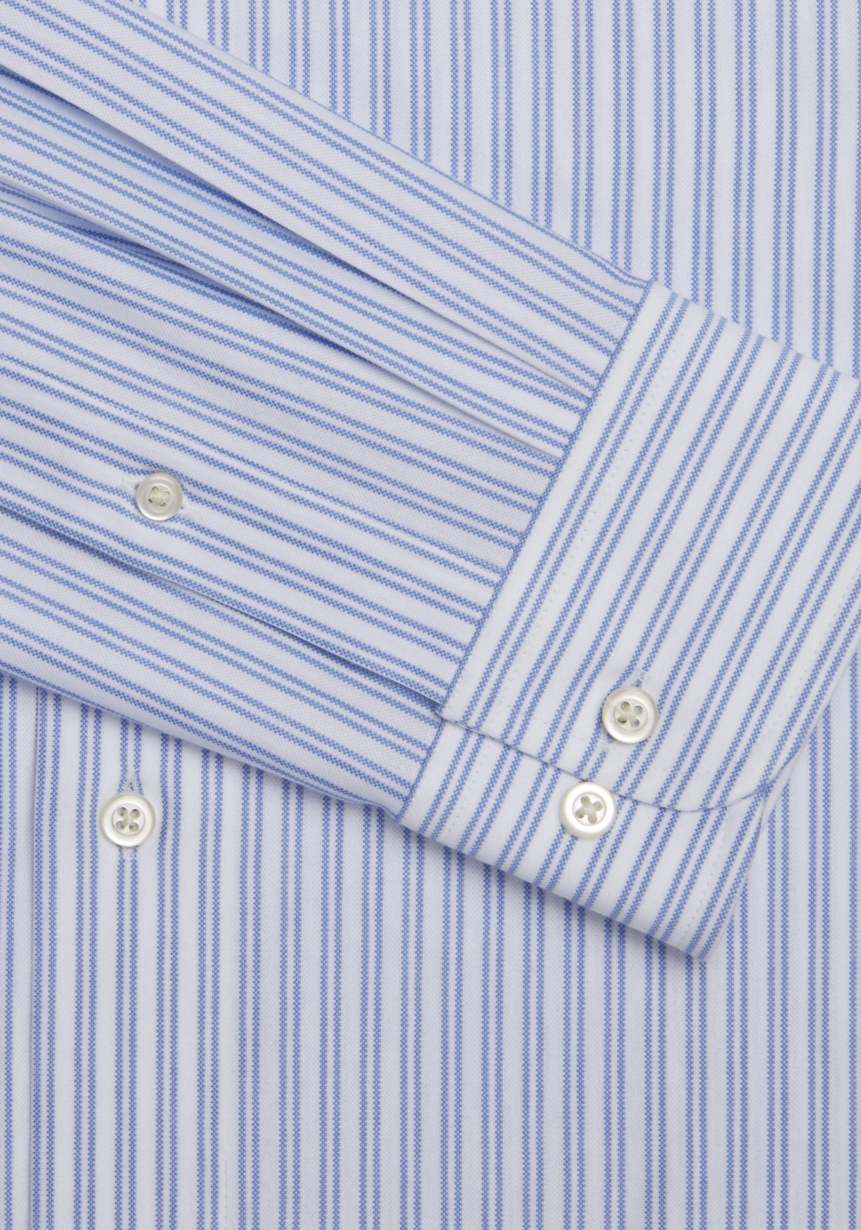 Traveler Collection Coolmax Tailored Fit Spread Collar Stripe Knit Dress Shirt