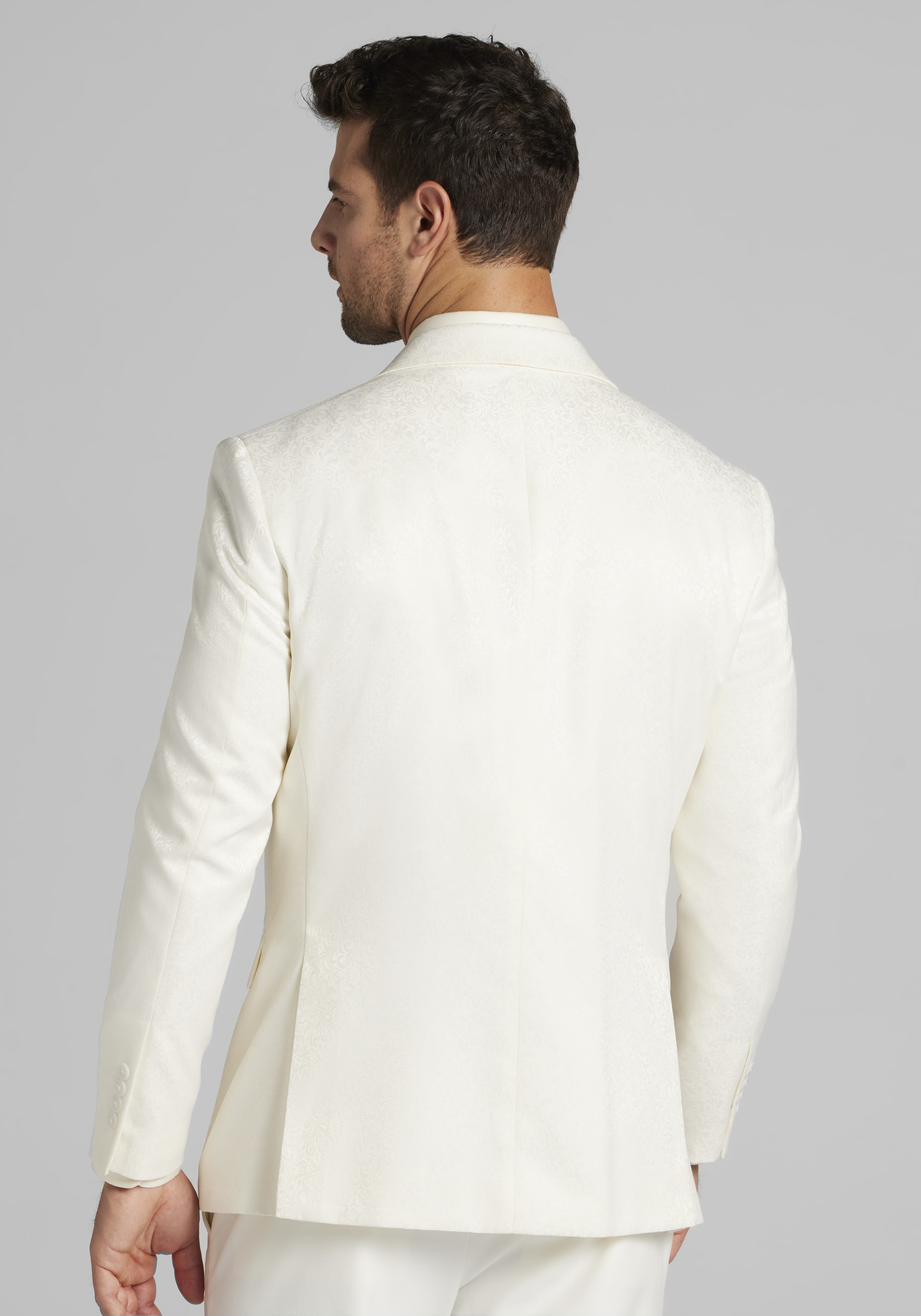 Jos. A. Bank Slim Fit Swirled Jacquard Dinner Jacket - Big & Tall